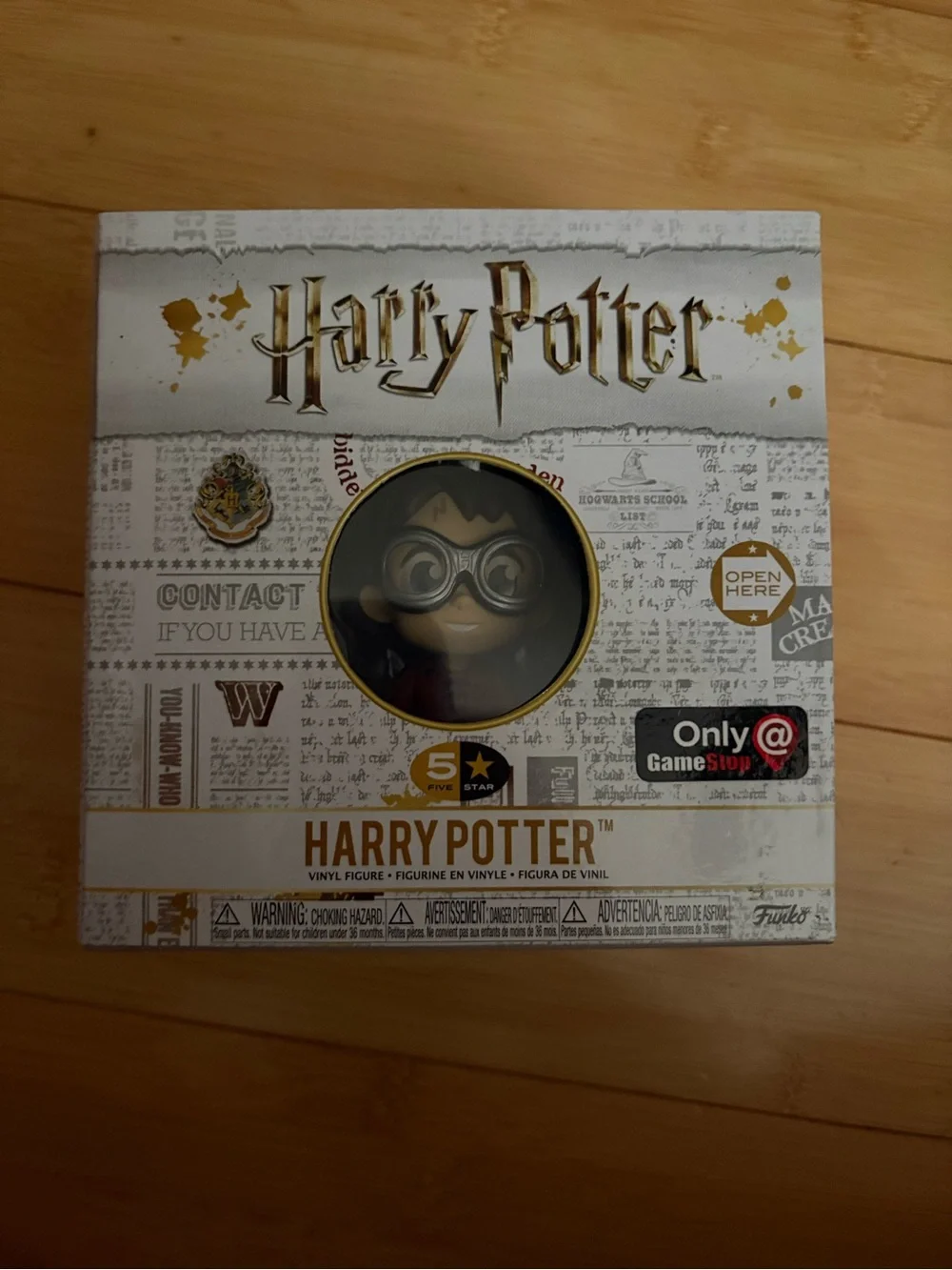 Harry Potter Vinyl Figure — Black and Gold Collector Edition
